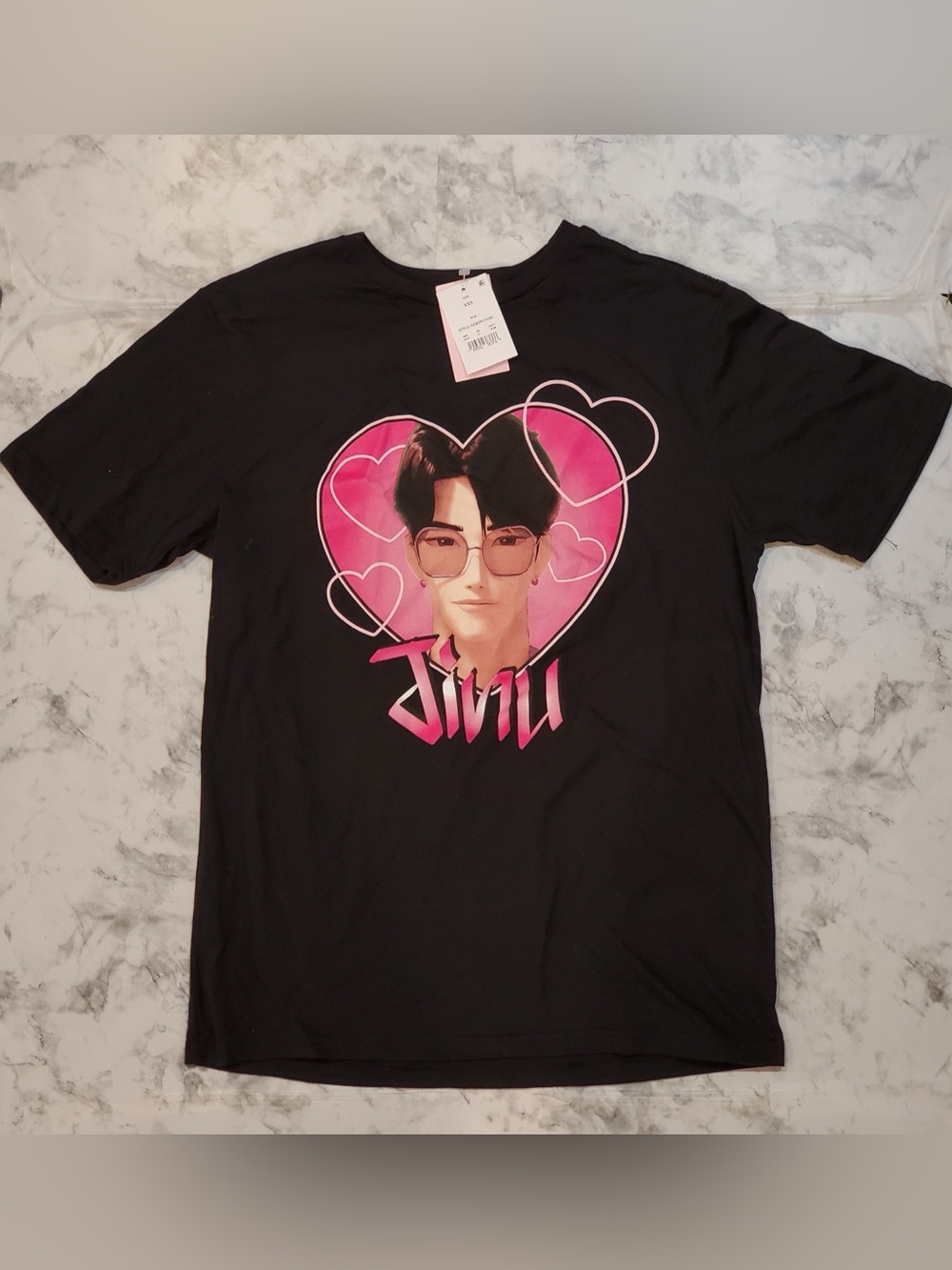 Kpop Demon Hunters Jinu Women’s Graphic T-Shirt Size XXS